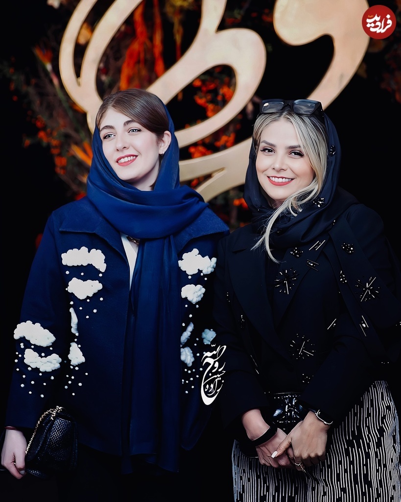 عکس/ حضور نیلوفر رجایی فر و الیکا ناصری در جشن حافظ