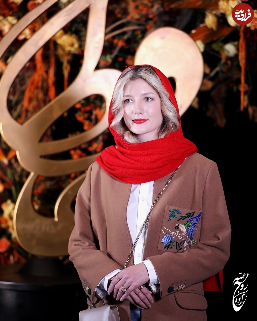 عکس/ ماریا شلکنوا؛ «هلنا» بازیگر روسی سریال خاتون در جشنواره حافظ