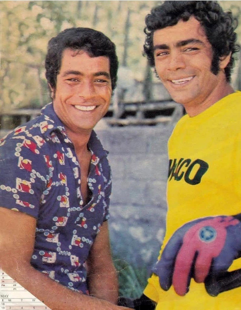 عکس/تیپ و استایل «چنگیز و بهروز وثوقی» در سال ۱۳۵۲