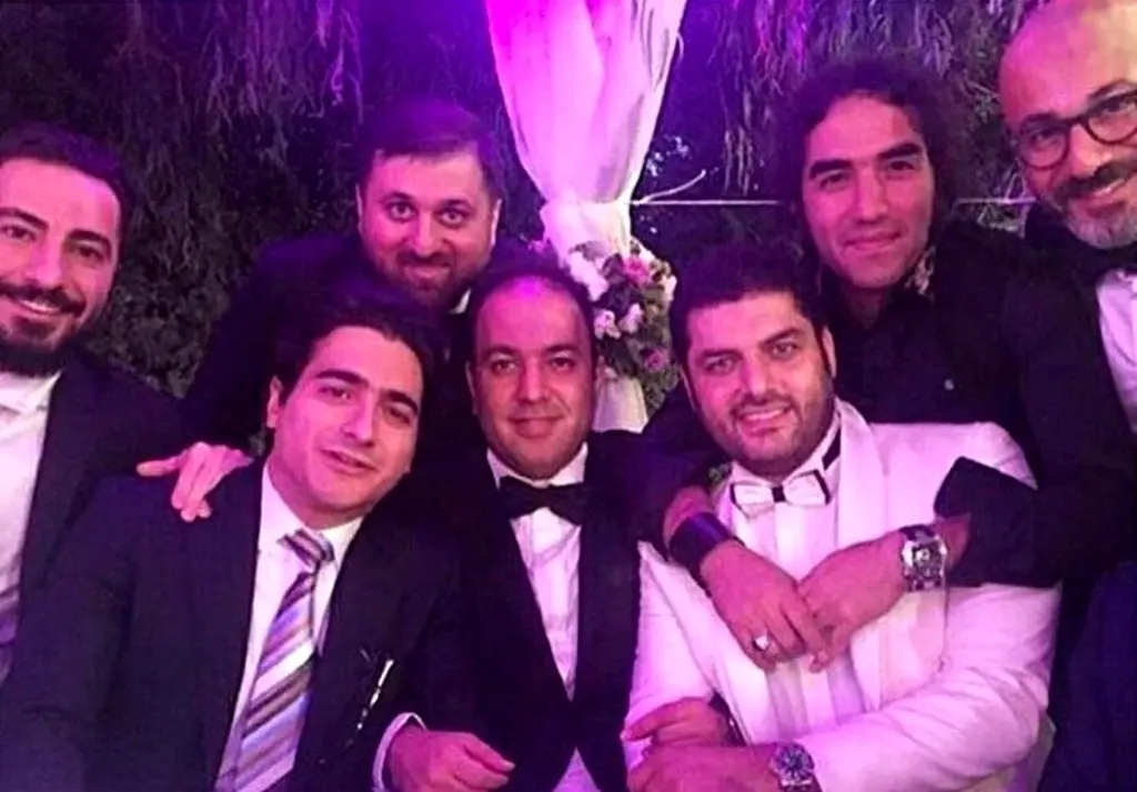 عکس/عروسی سام درخشانی با حضور «همایون شجریان» سال ۹۴