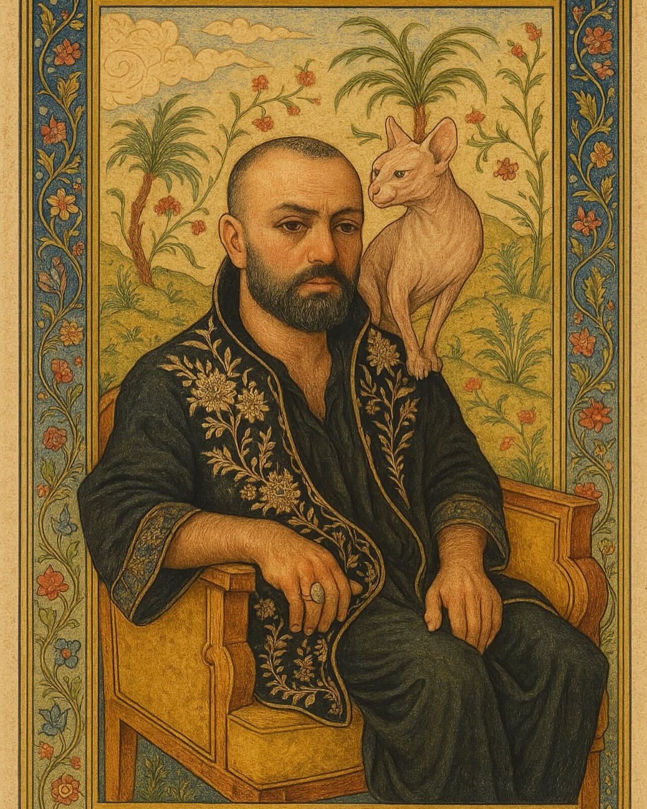 عکس/پست عجیب و دیرهنگام صابر ابر به مناسبت سال جدید