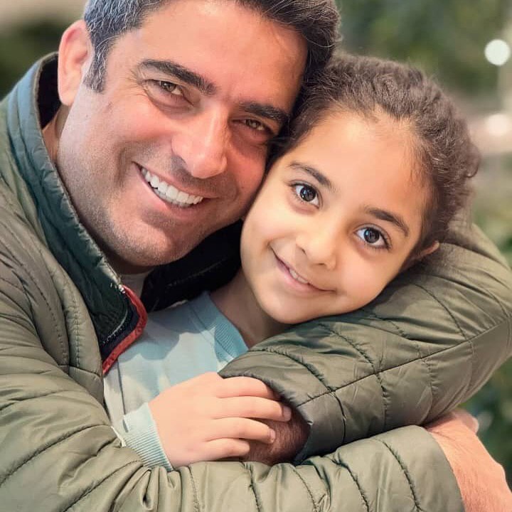 عکس/تصویر انیمه منوچهر هادی و دخترش سوفیا