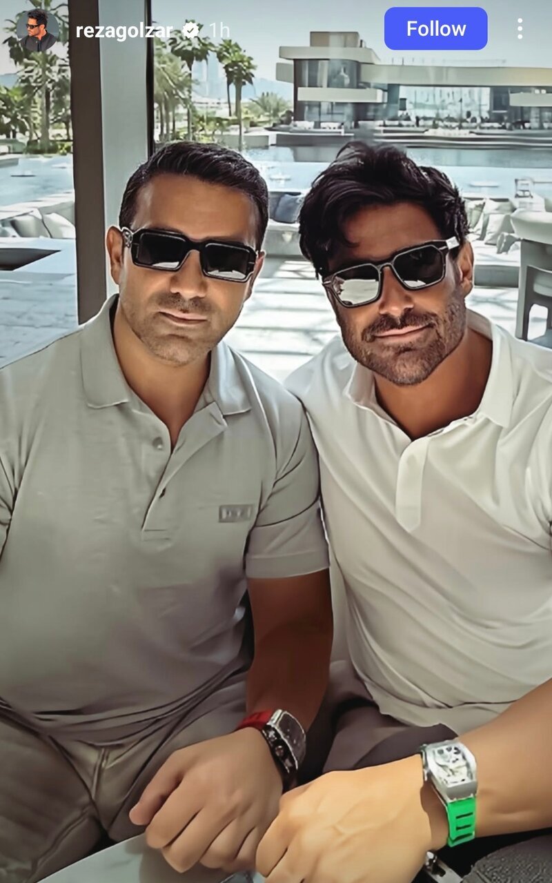 عکس/محمدرضا گلزار؛ ورزش و استایل اولدمانی