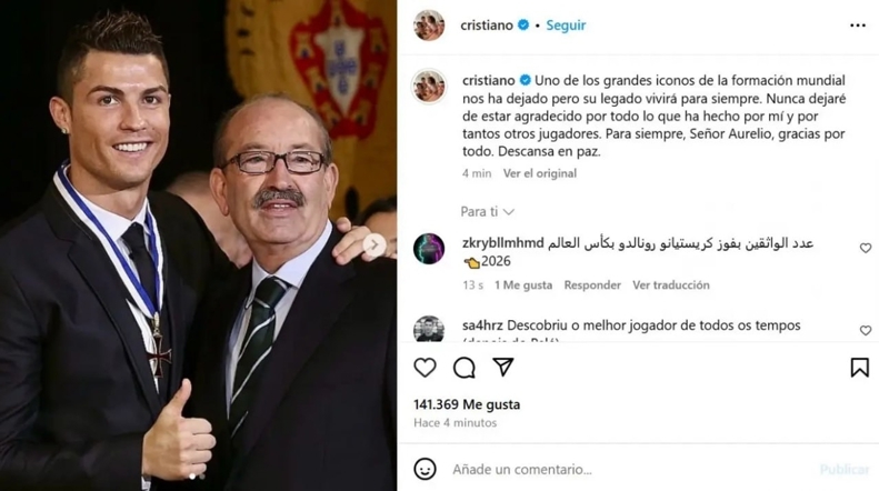 مرگ کاشف فیگو و رونالدو: ستارهیاب بزرگ رفت مرگ کاشف فیگو و رونالدو: ستارهیاب بزرگ رفت