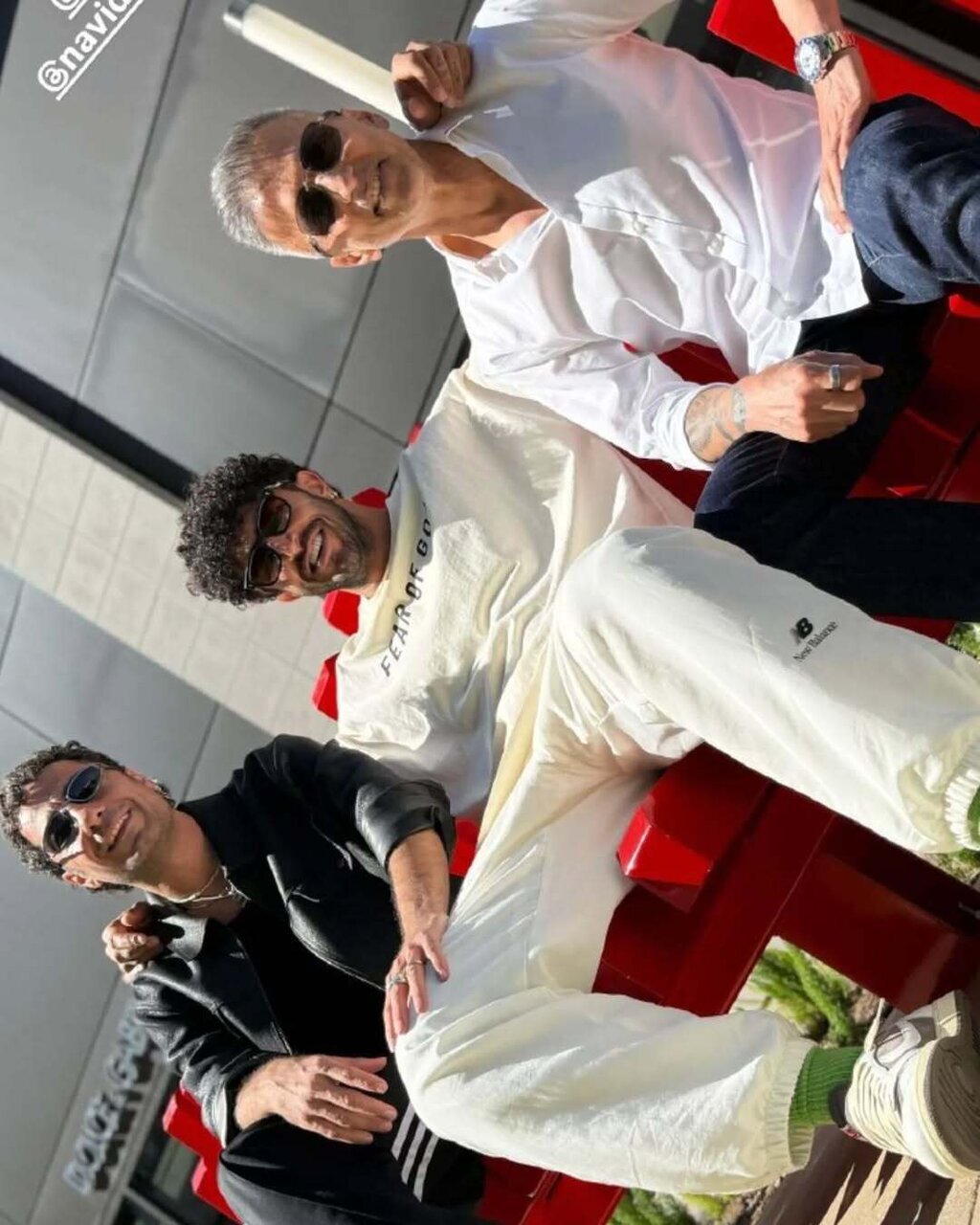 عکس تازه نوید محمدزاده با آیسان اسلامی در آمریکا