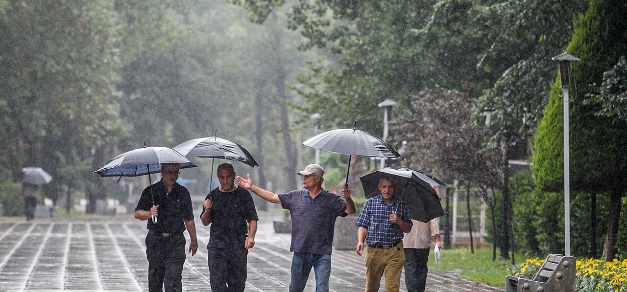 هواشناسی 1404/01/24/ رگبار پراکنده در شمال و شمال شرق