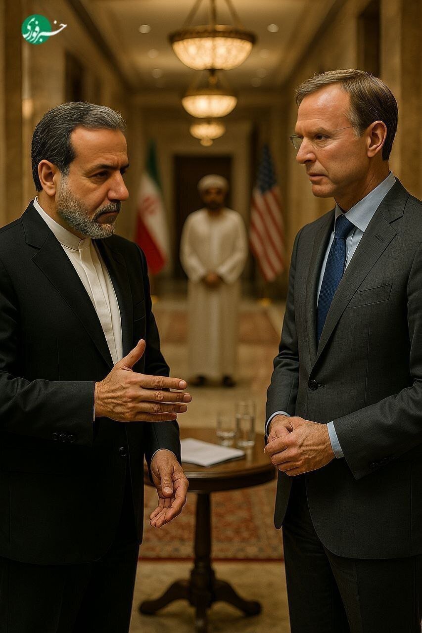 عکس هوش مصنوعی از دیدار عراقچی و ویتکاف عکس هوش مصنوعی از دیدار عراقچی و ویتکاف