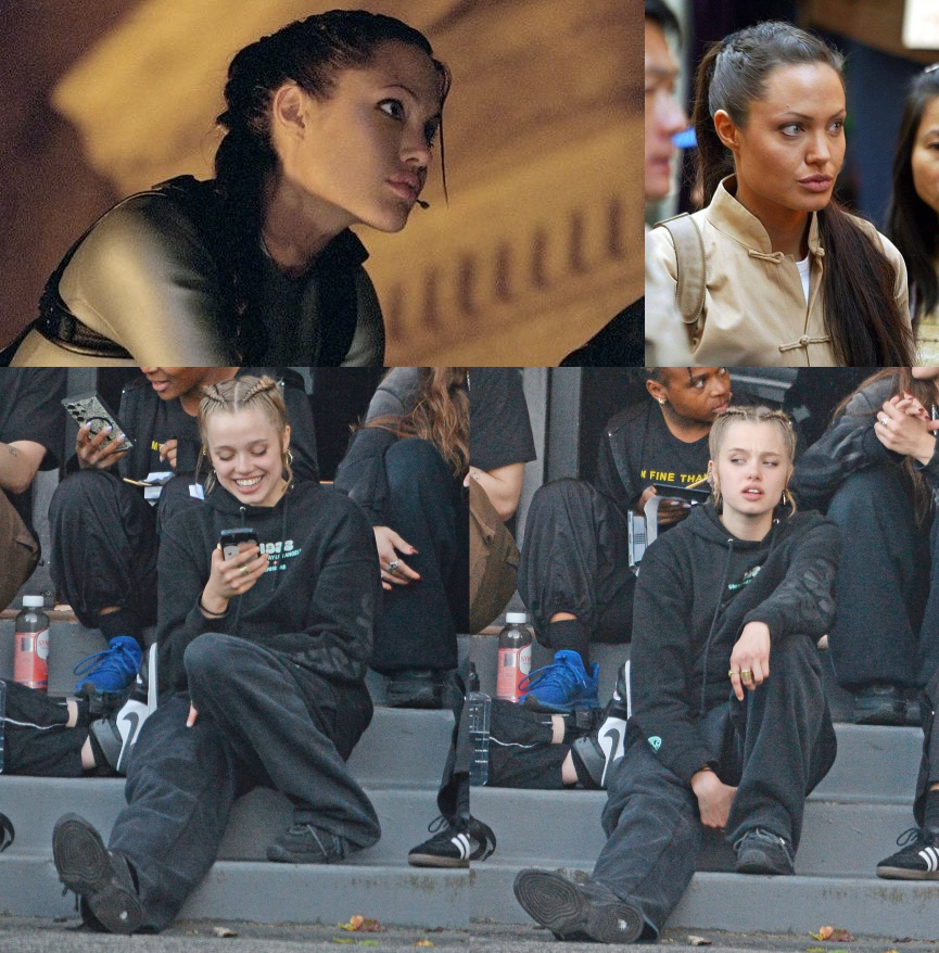 عکس/شباهت دختر آنجلینا جولی به مادرش