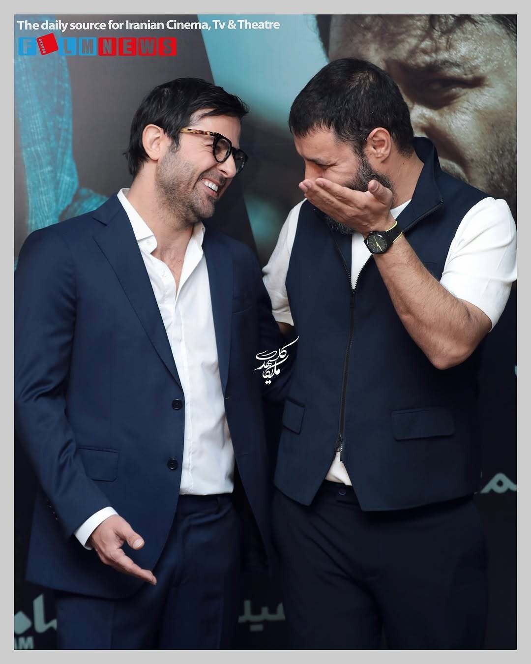 عکس/قاب دونفره هومن سیدی و جواد عزتی وایرال شد