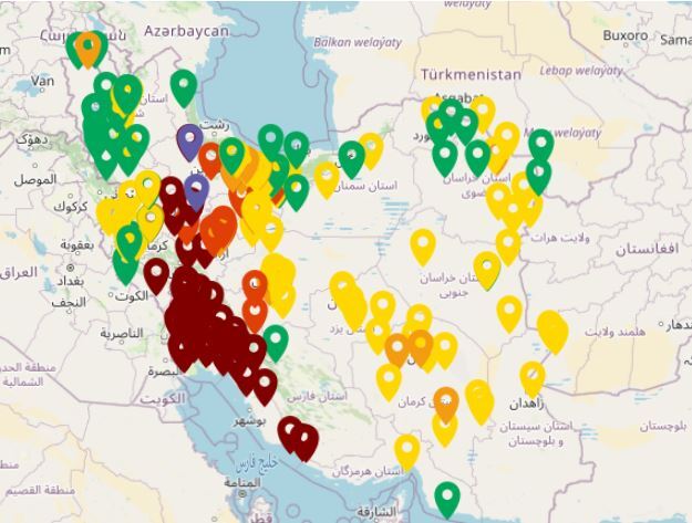 هواشناسی ۱۴۰۴/۰۱/۲۶/ رگبار باران و رعد و برق در ۲۲ استان/ گرد و خاک شدید در ۳ استان هواشناسی ۱۴۰۴/۰۱/۲۶/ رگبار باران و رعد و برق در ۲۲ استان/ گرد و خاک شدید در ۳ استان