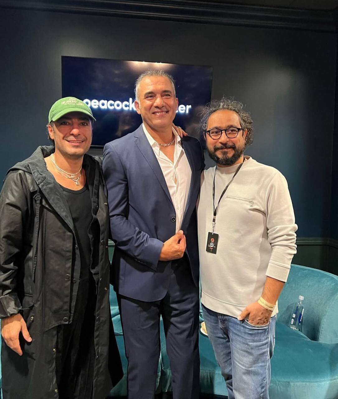 عکس/ملاقات نوید محمدزاده با اسطوره فوتبال ایران در آمریکا