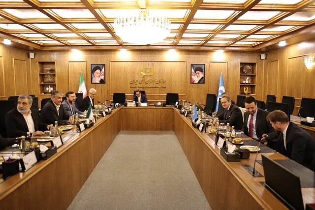 آغاز مذاکره گروسی و اسلامی در تهران + عکس