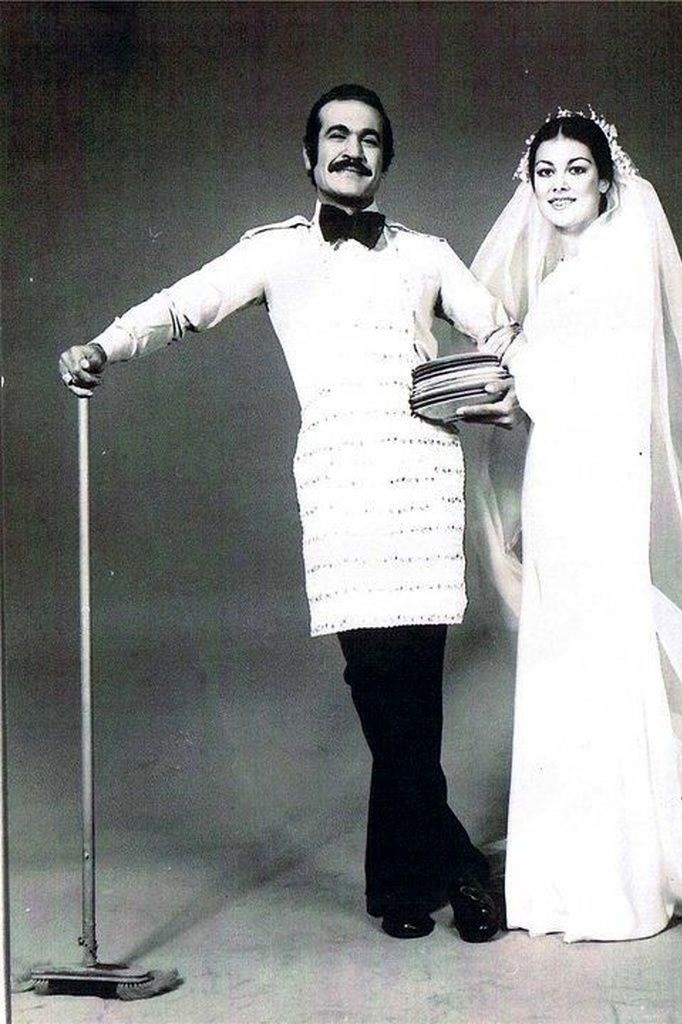 عکس/عروسی فرخزاد و سندوزی، سال ۱۳۵۲