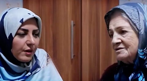 فیلم/اشک‌های المیرا شریفی‌مقدم در خانه سالمندان