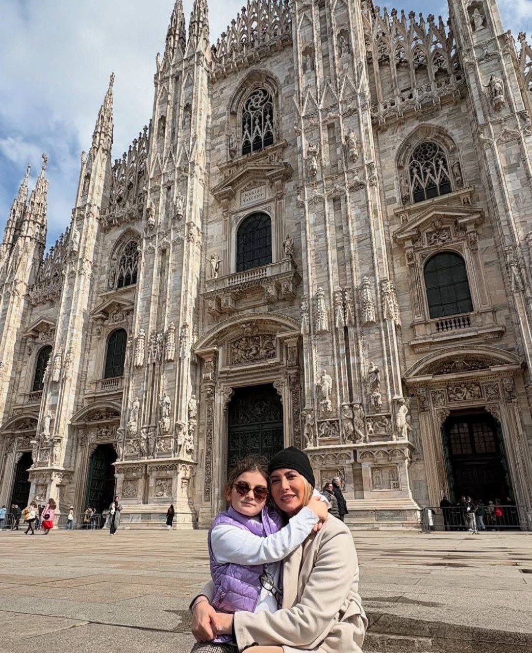 عکس/فریبا نادری در ایتالیا