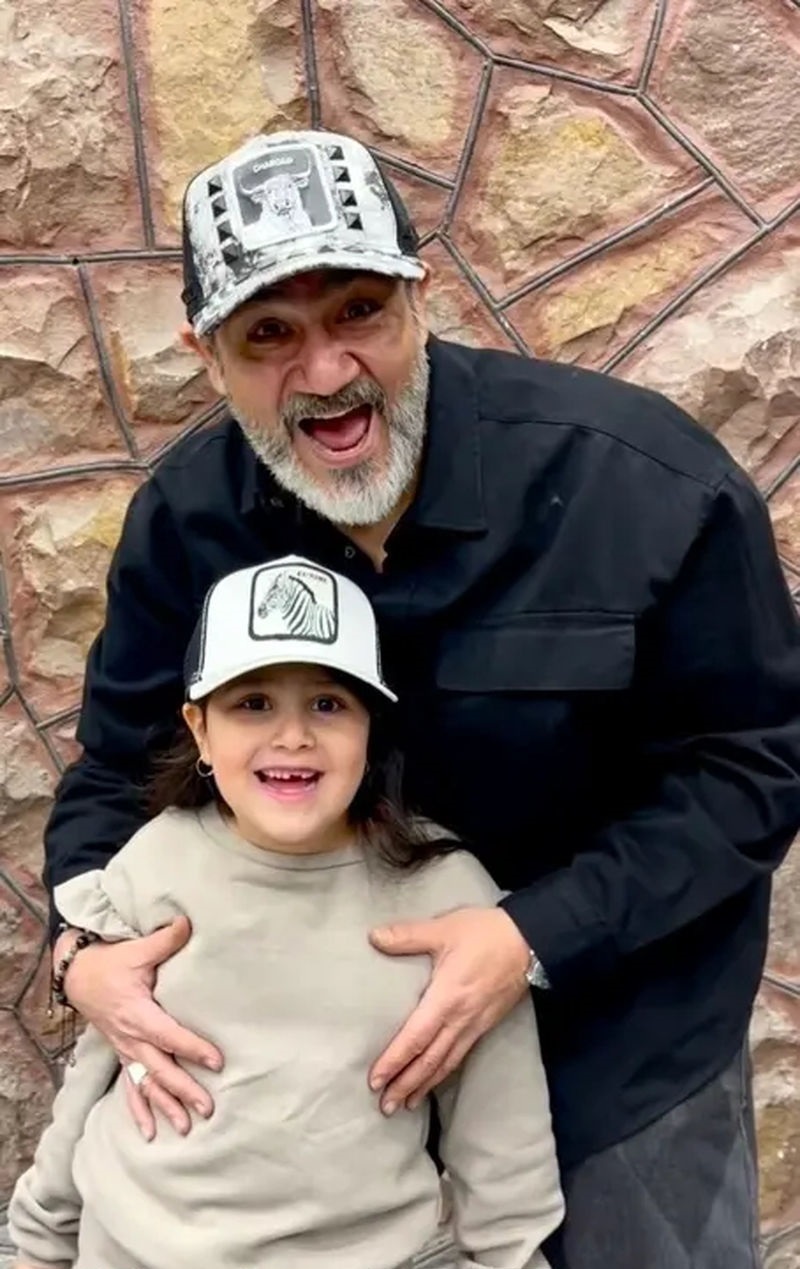 عکس/تبریک نوروزی به سبک مهران غفوریان