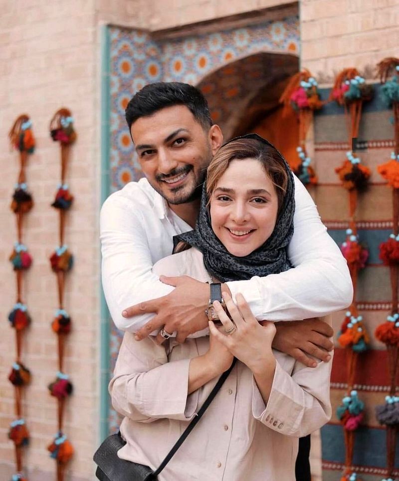 عکس/تصاویر المیرا دهقانی در کنار همسرش