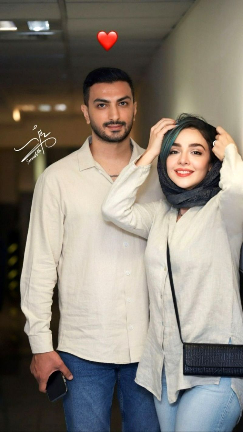 عکس/تصاویر المیرا دهقانی در کنار همسرش