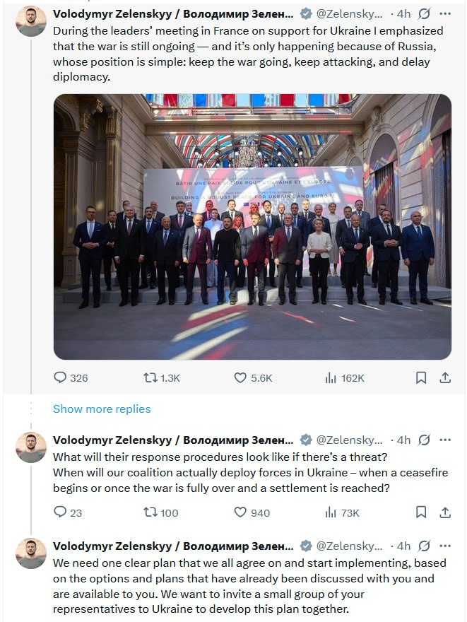 زلنسکی: اروپا باید توانایی دفاعی خود را ثابت کند زلنسکی: اروپا باید توانایی دفاعی خود را ثابت کند