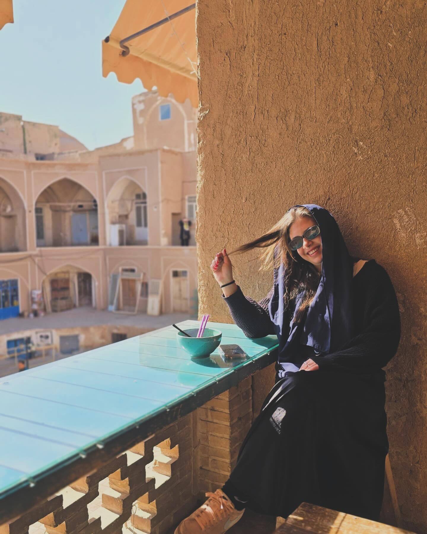 عکس/نفس بازغی در کاشان