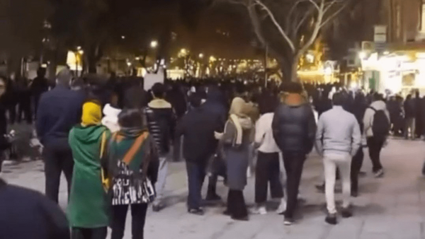 گزارشی از تجمع اعتراضی امشب در همدان