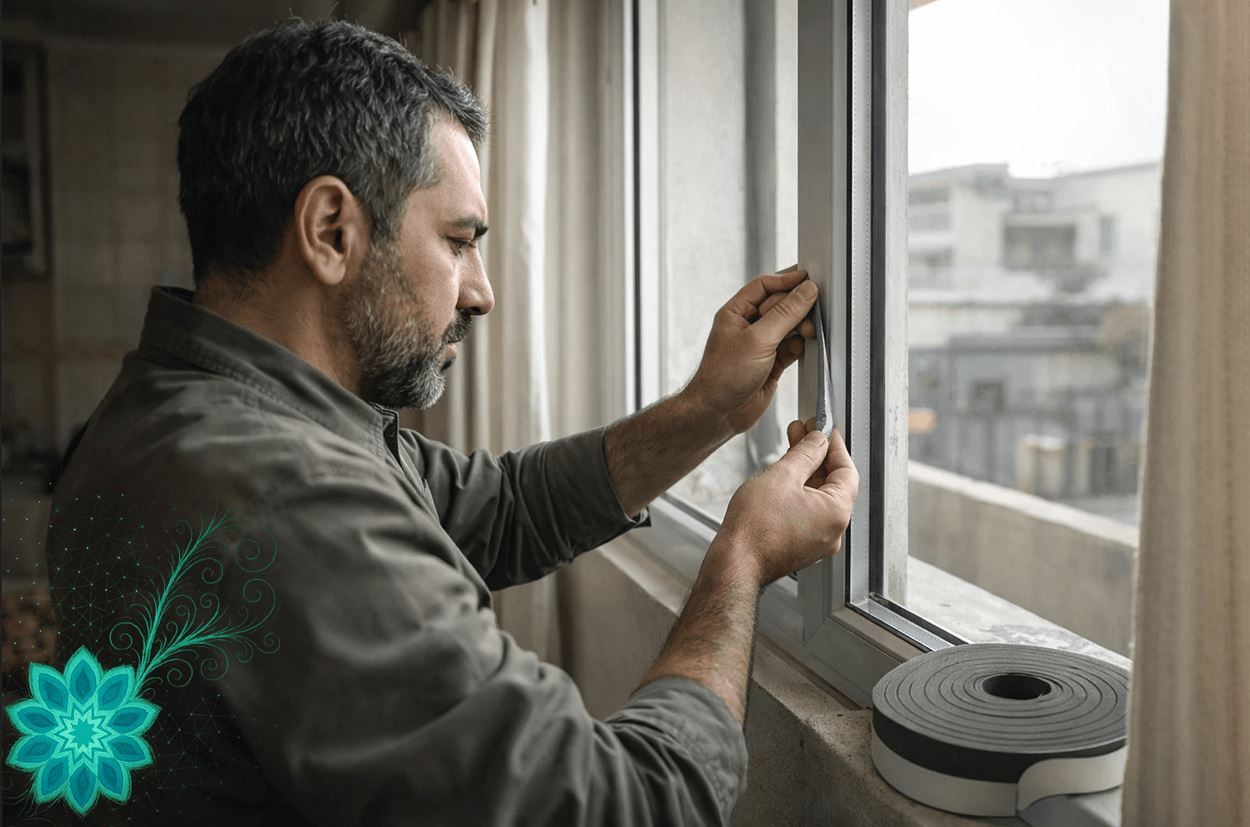 راهنمای خرید و نصب درزگیر پنجره فومی تهران دما؛ خداحافظی با اتلاف انرژی و سر و صدا راهنمای خرید و نصب درزگیر پنجره فومی تهران دما؛ خداحافظی با اتلاف انرژی و سر و صدا