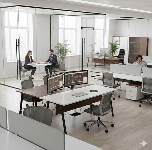 عکس انواع میز اداری میز اداری: راهنمای جامع نوسازی فضای کار