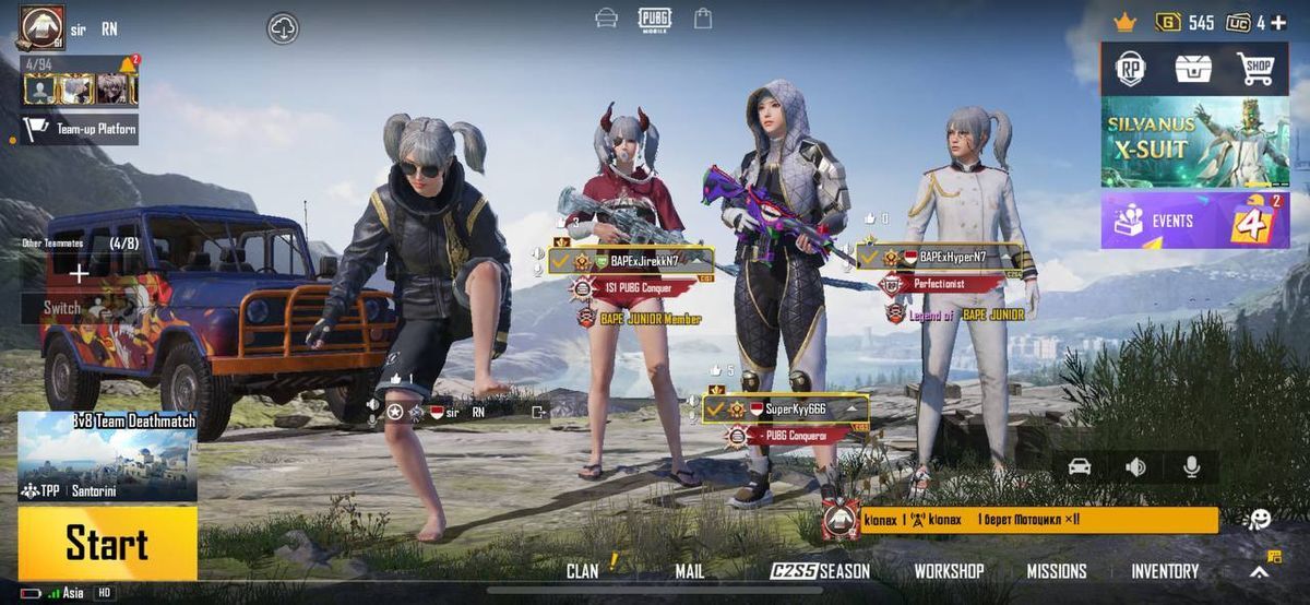 خرید و فروش اکانت پابجی موبایل ویژه گیمر‌های حرفه‌ای