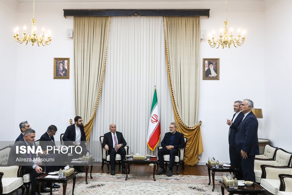 جزئیات دیدار وزیر خارجه عراق با لاریجانی جزئیات دیدار وزیر خارجه عراق با لاریجانی