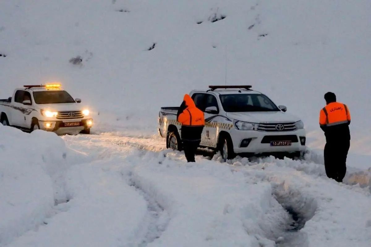 انسداد و ترافیک سنگین در برخی جاده‌ها