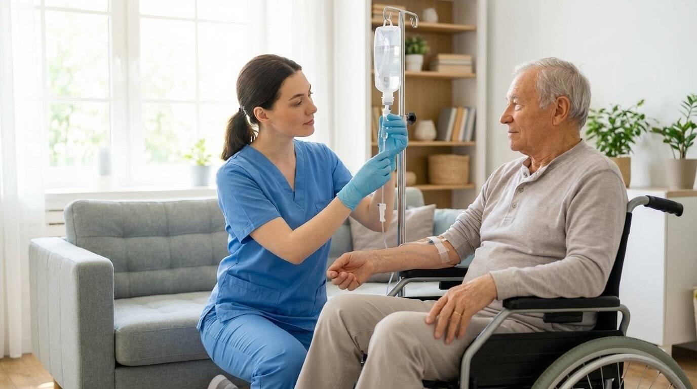 تزریق سرم در منزل تزریق سرم در منزل