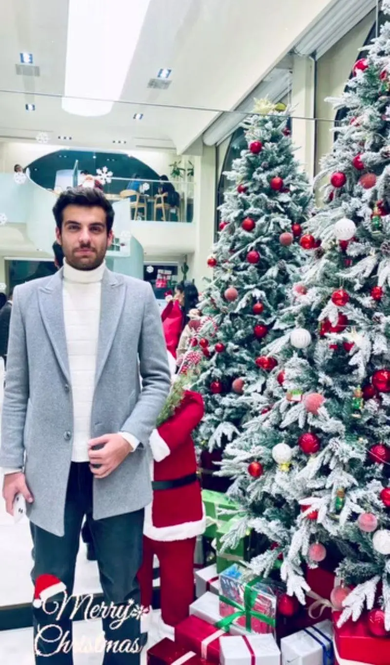 استایل کریسمسی بازیگر سریال «بچه مهندس»