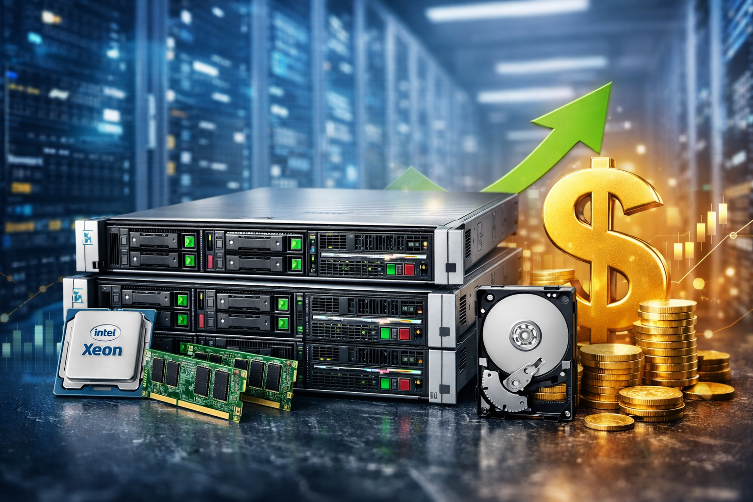 سرور استوک HP گزینه‌ای اقتصادی برای کسب‌وکارها