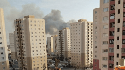 ماجرای انفجار و آتش‌سوزی در شهر پرند