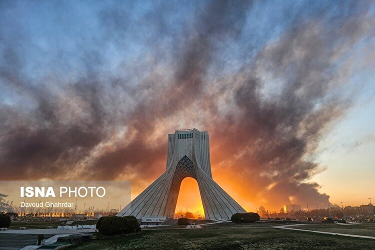 تصاویر | آزادی پس از حملات در غرب تهران