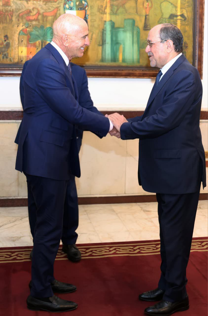 استقبال نوری المالکی از نماینده ویژه آمریکا در بغداد + عکس