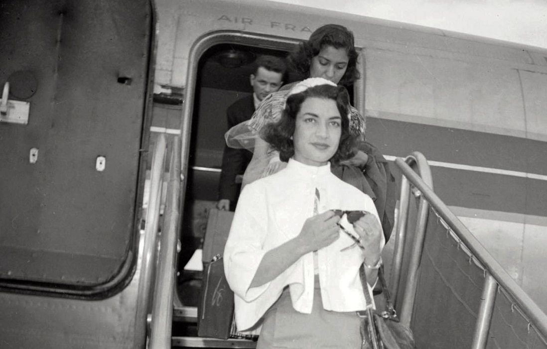 عکس/«گشت و گذار اشرف پهلوی در سوئیس»؛ سال 1332