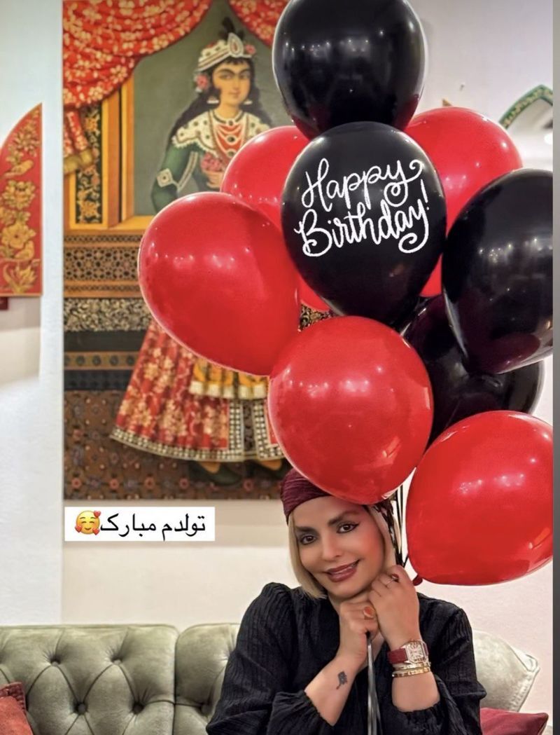 عکس/سپیده خداوردی تولدش را جشن گرفت!