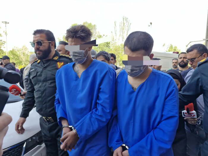 دستگیری زورگیر خیابان فرشته