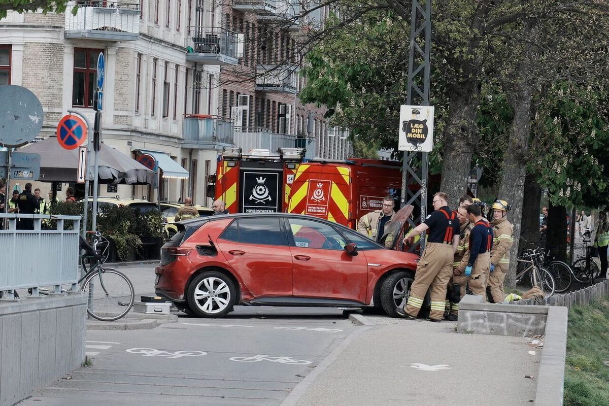 چندین نفر در کپنهاگ با خودرو زیر گرفته شدند