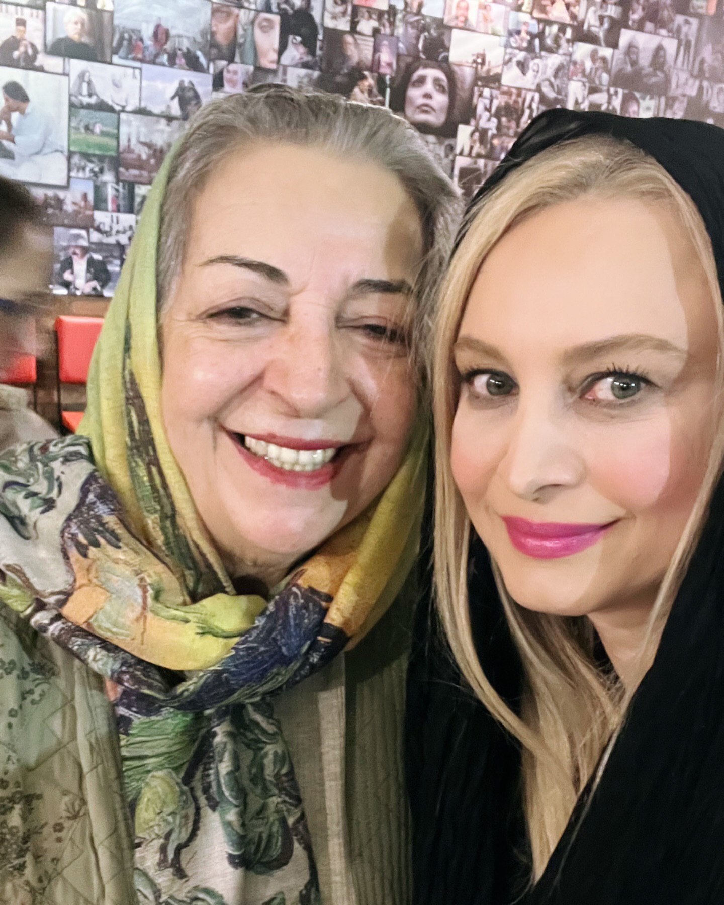 قابی از مریم کاویانی بازیگر «او یک فرشته بود» با مرضیه برومند