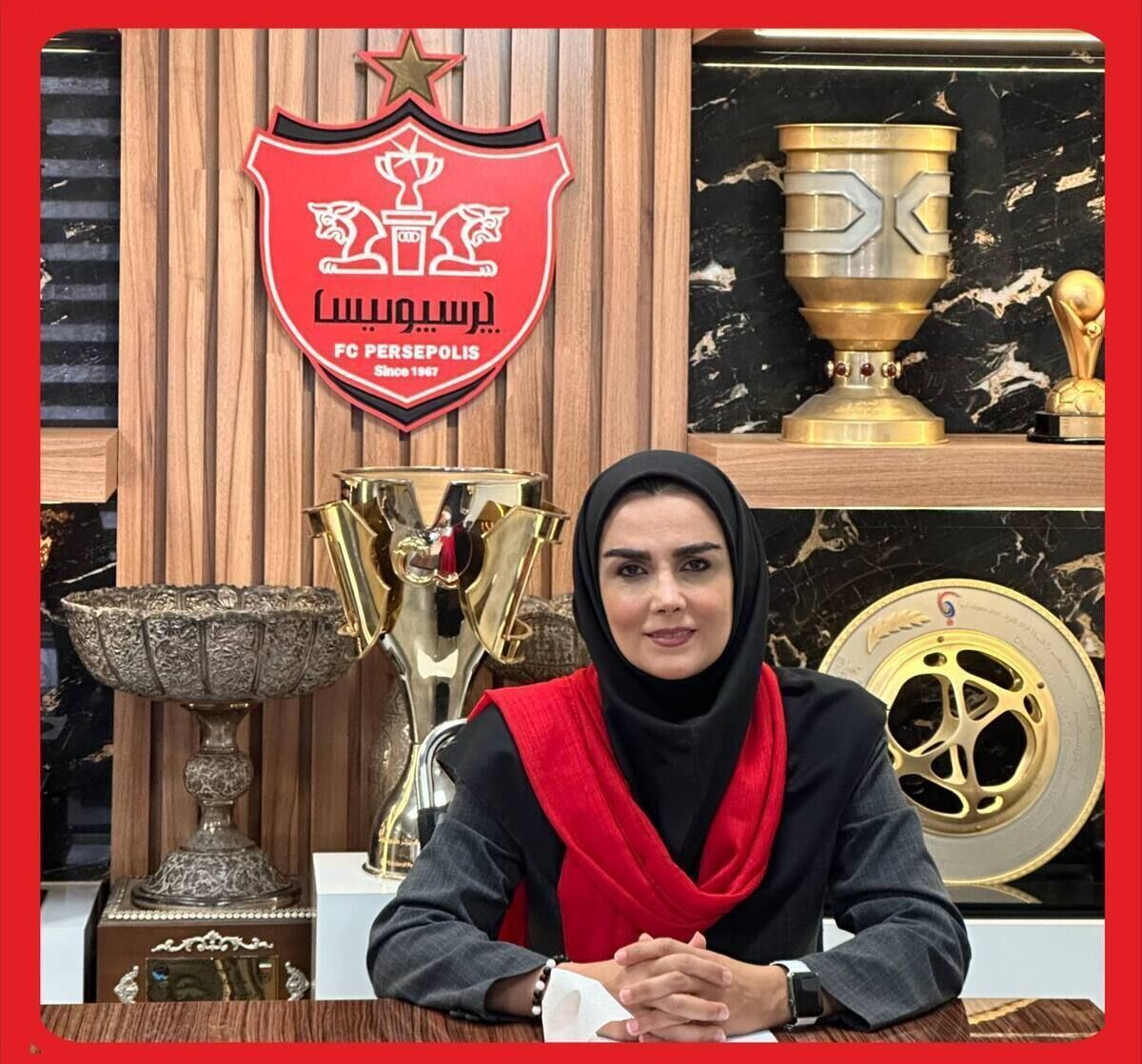 مدیر رسانه‌ای تیم زنان پرسپولیس معرفی شد