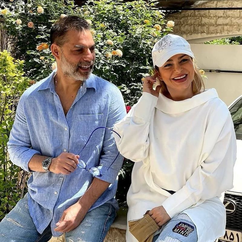 عکس تازه‌ای که از پیمان معادی و خواهرش