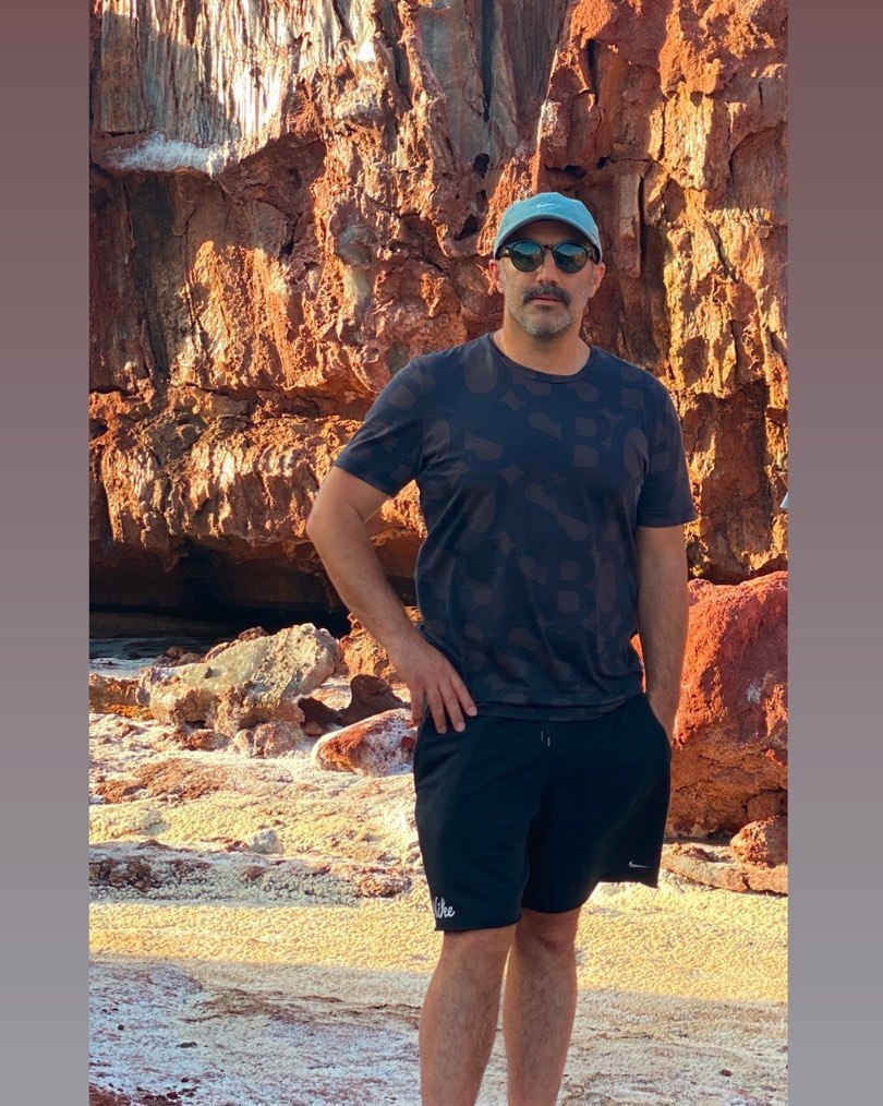 عکس متفاوت بازیگر پایتخت در جزیره هرمز عکس متفاوت بازیگر پایتخت در جزیره هرمز