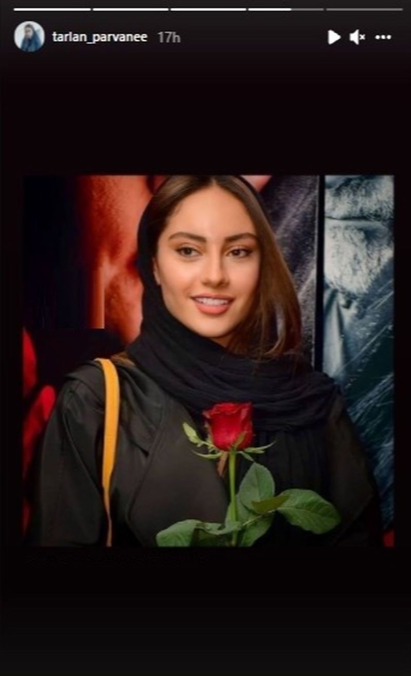 عکس/ترلان پروانه با استایل مشکی