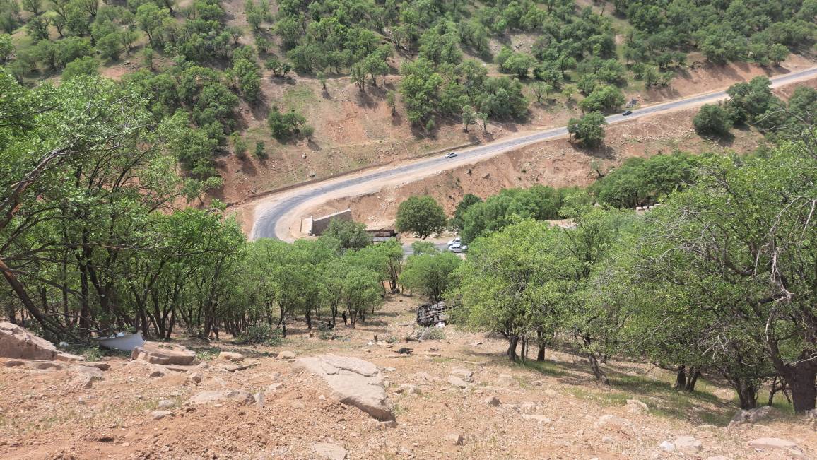 سقوط مرگبار خودرو به دره در محور بازفت به کوهرنگ