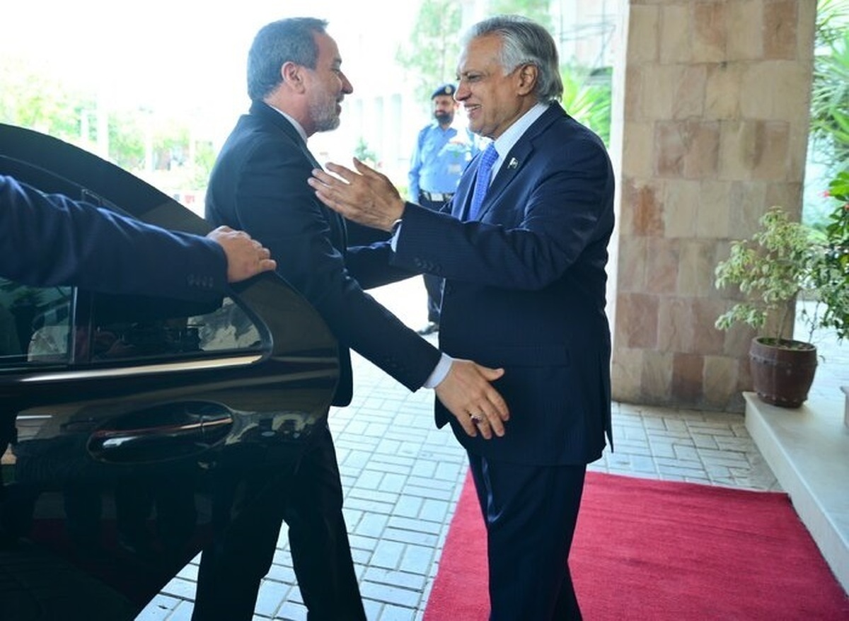 بیانیه پاکستان بعد از دیدار عراقچی با محمد اسحاق دار