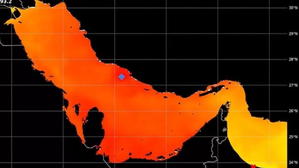 خلیج‌فارس ۲ درجه گرم‌تر شد