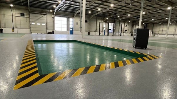 اجرای کفپوش اپوکسی برای سوله و پارکینگ