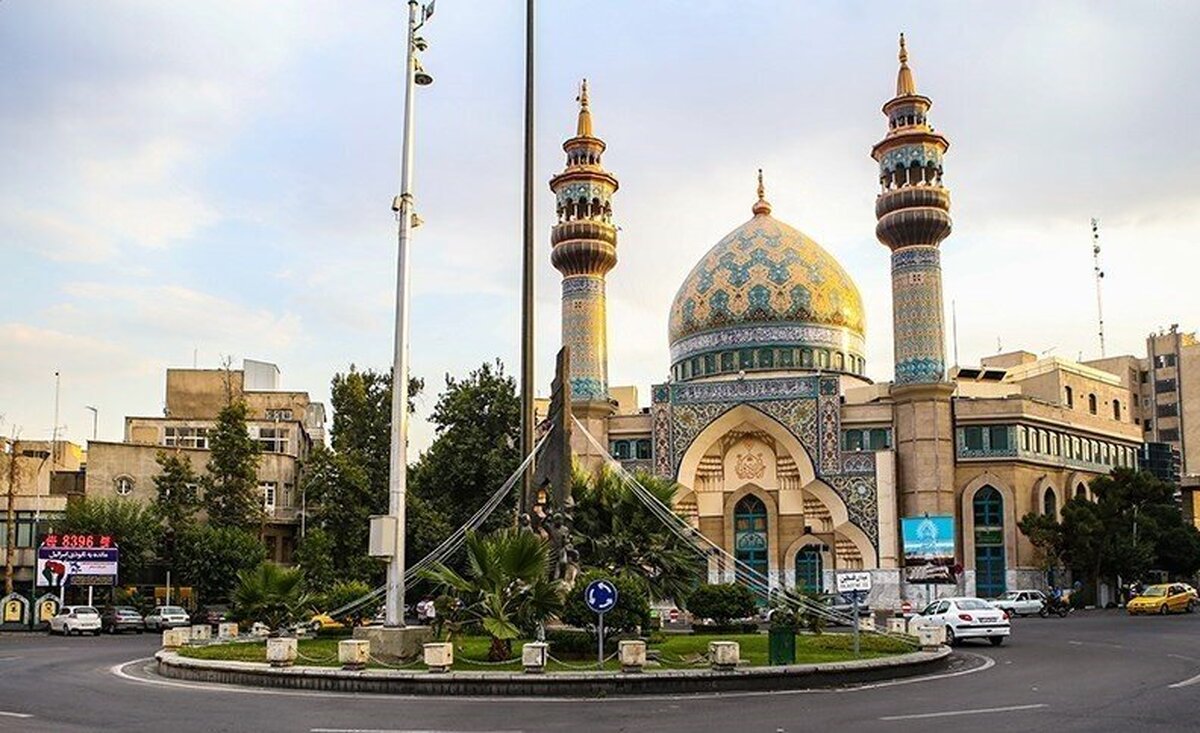 دیوارنگاره جدید و معنادار میدان فلسطین جلب توجه کرد